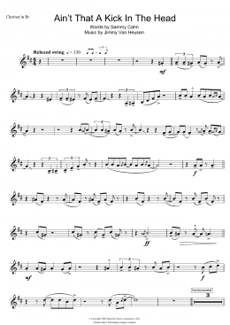 page one of Ain't That A Kick In The Head (Clarinet Solo)