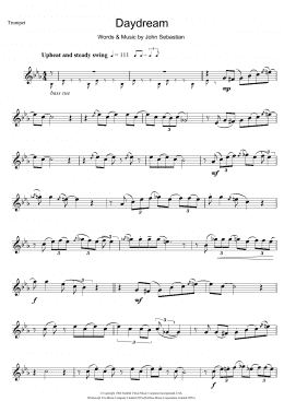 page one of Daydream (Trumpet Solo)