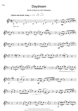 page one of Daydream (Flute Solo)