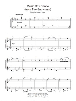 page one of Music Box Dance (Easy Piano)