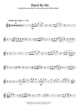 page one of Stand By Me (Tenor Sax Solo)