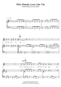 page one of Who Needs Love Like That (Piano, Vocal & Guitar Chords)