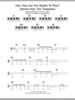 page one of Hey, Hey, Are You Ready To Play? (Piano Chords/Lyrics)