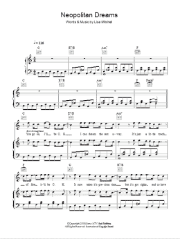 page one of Neopolitan Dreams (Piano, Vocal & Guitar Chords)