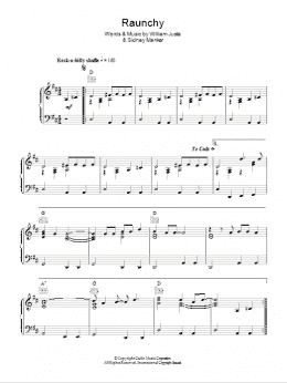page one of Raunchy (Piano Solo)