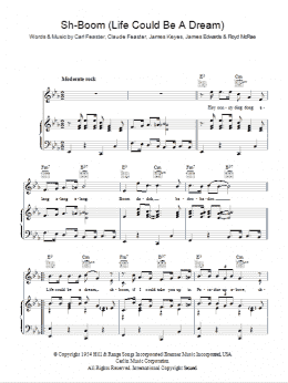 page one of Sh-boom (Life Could Be A Dream) (Piano, Vocal & Guitar Chords)