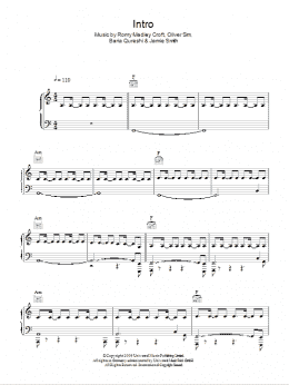 page one of Intro (Piano, Vocal & Guitar Chords)