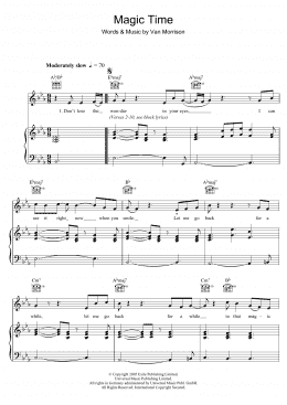 page one of Magic Time (Piano, Vocal & Guitar Chords)