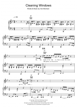 page one of Cleaning Windows (Piano, Vocal & Guitar Chords)