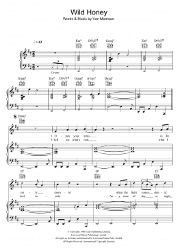 page one of Wild Honey (Piano, Vocal & Guitar Chords)