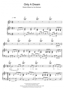page one of Only A Dream (Piano, Vocal & Guitar Chords)