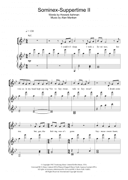page one of Sominex/Suppertime II (Piano, Vocal & Guitar Chords)