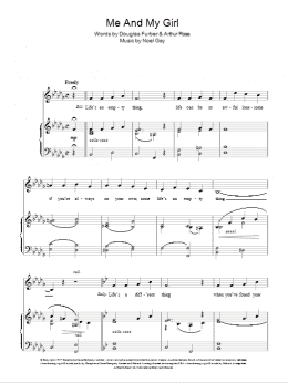 page one of Me And My Girl (Piano, Vocal & Guitar Chords)