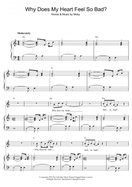 page one of Why Does My Heart Feel So Bad? (Piano, Vocal & Guitar Chords)