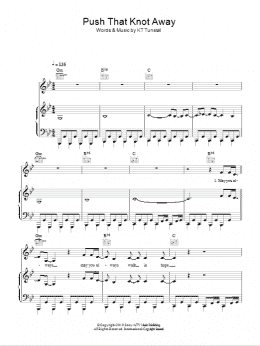page one of Push That Knot Away (Piano, Vocal & Guitar Chords)