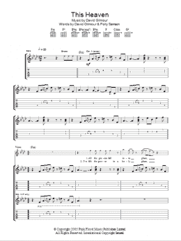 page one of This Heaven (Guitar Tab)