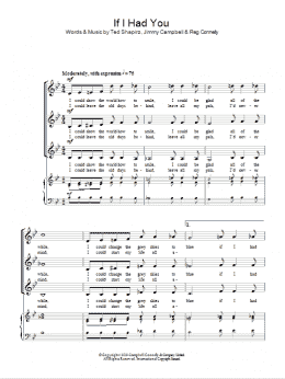 page one of If I Had You (SSA Choir)