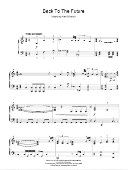 page one of Back To The Future (Theme) (Easy Piano)