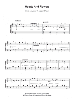 page one of Hearts And Flowers (Piano, Vocal & Guitar Chords)