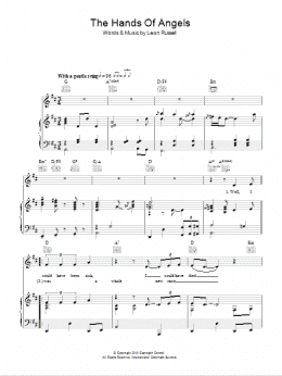 page one of In The Hands Of Angels (Piano, Vocal & Guitar Chords)