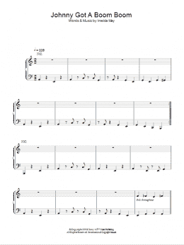 page one of Johnny Got A Boom Boom (Piano, Vocal & Guitar Chords)