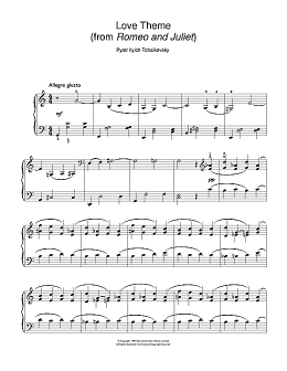 page one of Romeo And Juliet (Easy Piano)