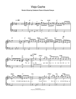 page one of Viejo Coche (Easy Piano)