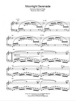 page one of Moonlight Serenade (Piano Solo)