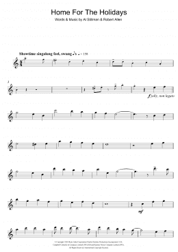 page one of (There's No Place Like) Home For The Holidays (Flute Solo)