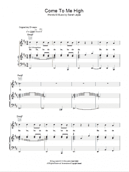 page one of Come To Me High (Piano, Vocal & Guitar Chords)