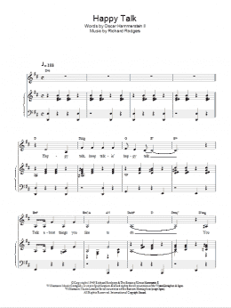 page one of Happy Talk (Piano & Vocal)