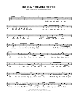 page one of The Way You Make Me Feel (Recorder)
