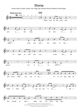 page one of Stomp (Flute Solo)