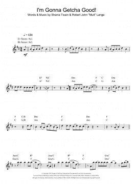 page one of I'm Gonna Getcha Good! (Alto Sax Solo)
