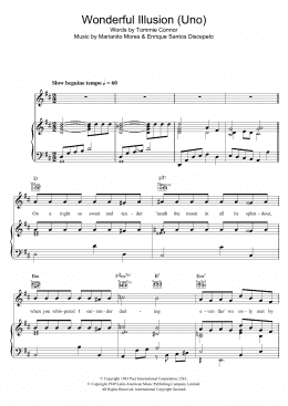 page one of Wonderful Illusion (Uno) (Piano, Vocal & Guitar Chords)