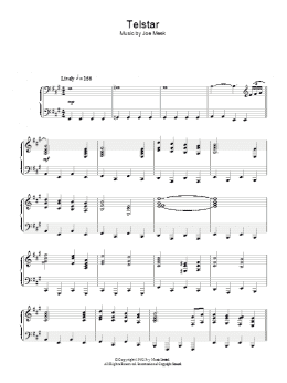 page one of Telstar (Piano Solo)