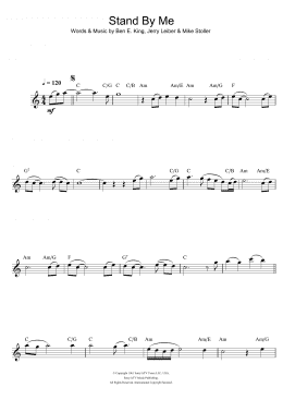 page one of Stand By Me (Flute Solo)