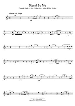page one of Stand By Me (Trumpet Solo)