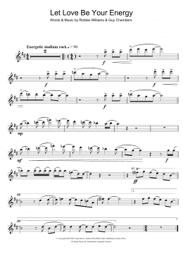 page one of Let Love Be Your Energy (Flute Solo)