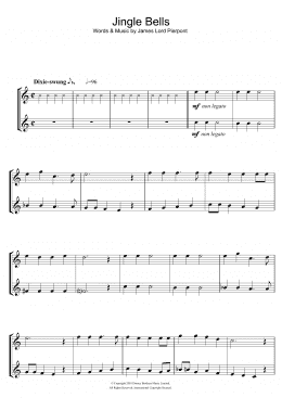 page one of Jingle Bells (Tenor Sax Solo)