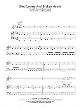 page one of Jilted Lovers And Broken Hearts (Piano, Vocal & Guitar Chords)
