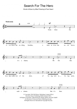 page one of Search For The Hero (Flute Solo)