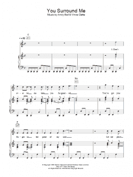 page one of You Surround Me (Piano, Vocal & Guitar Chords)