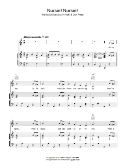 page one of Nursie Nursie (Piano, Vocal & Guitar Chords)