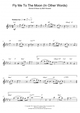 page one of Fly Me To The Moon (In Other Words) (Flute Solo)