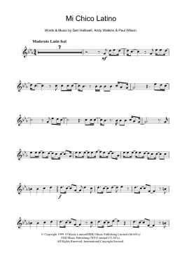 page one of Mi Chico Latino (Flute Solo)