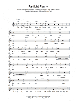 page one of Fanlight Fanny (Lead Sheet / Fake Book)