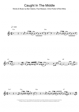 page one of Caught In The Middle (Clarinet Solo)