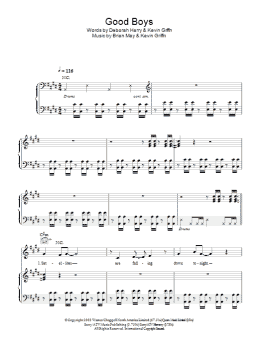 page one of Good Boys (Piano, Vocal & Guitar Chords)