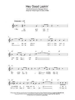 page one of Hey Good Lookin' (Lead Sheet / Fake Book)
